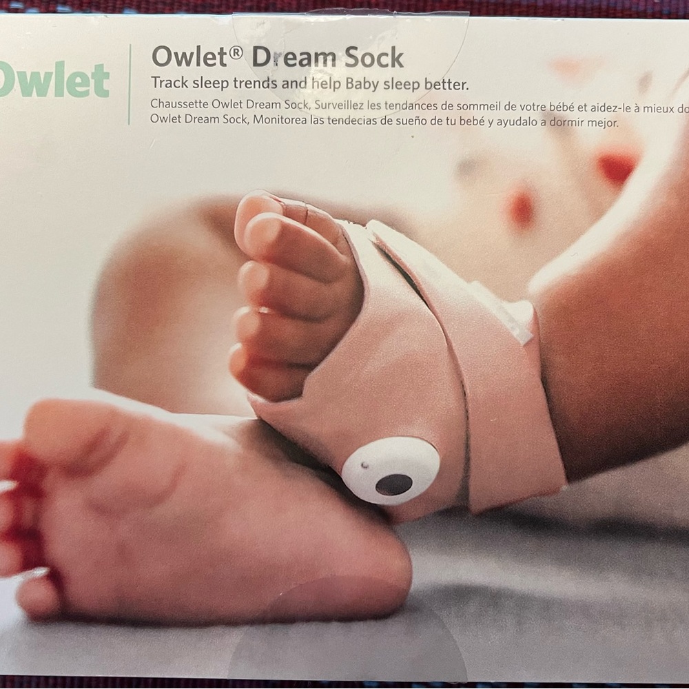 Owlet dream sock